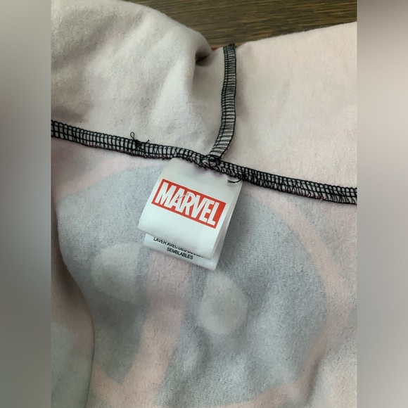 MARVEL Deadpool Madengine Men’s Full Zip Hoodie Jumper Sweater SZ L/G BRAND NEW - Picture 11 of 13